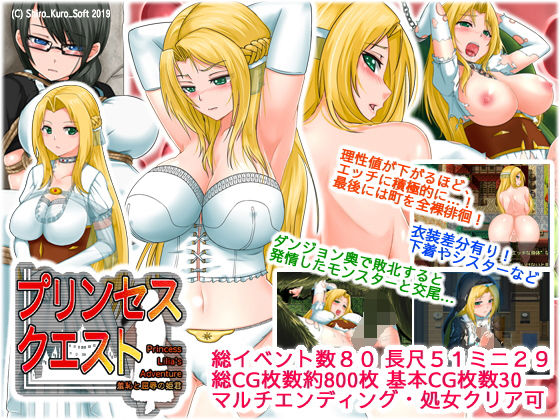[ファンタジー 羞恥]プリンセスクエスト 羞恥と屈辱の姫君 エロ漫画同人誌