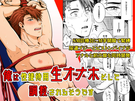 [拘束 辱め]俺は性接待用生オナホとして調教されるそうです エロ漫画同人誌