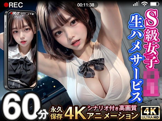 [制服 巨乳]【超リアル4Kアニメ】S級女子校生生ハメサービス エロ漫画同人誌