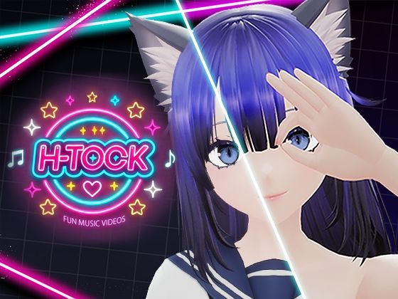[制服 ふたなり]H-TOCK〜もしもショート動画にHな加工フィルターが使えたら〜 エロ漫画同人誌